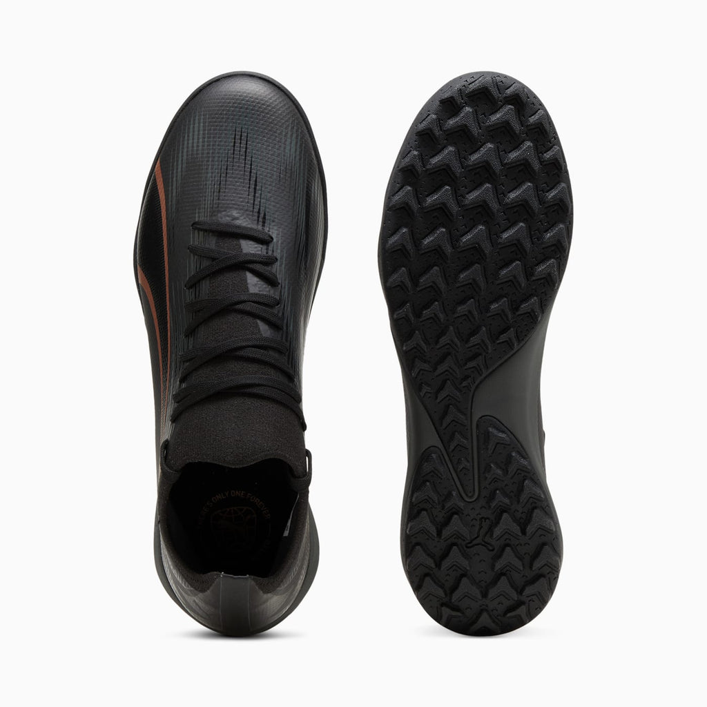 ULTRA MATCH TT Black-Copper Rose - Top View and Outsole