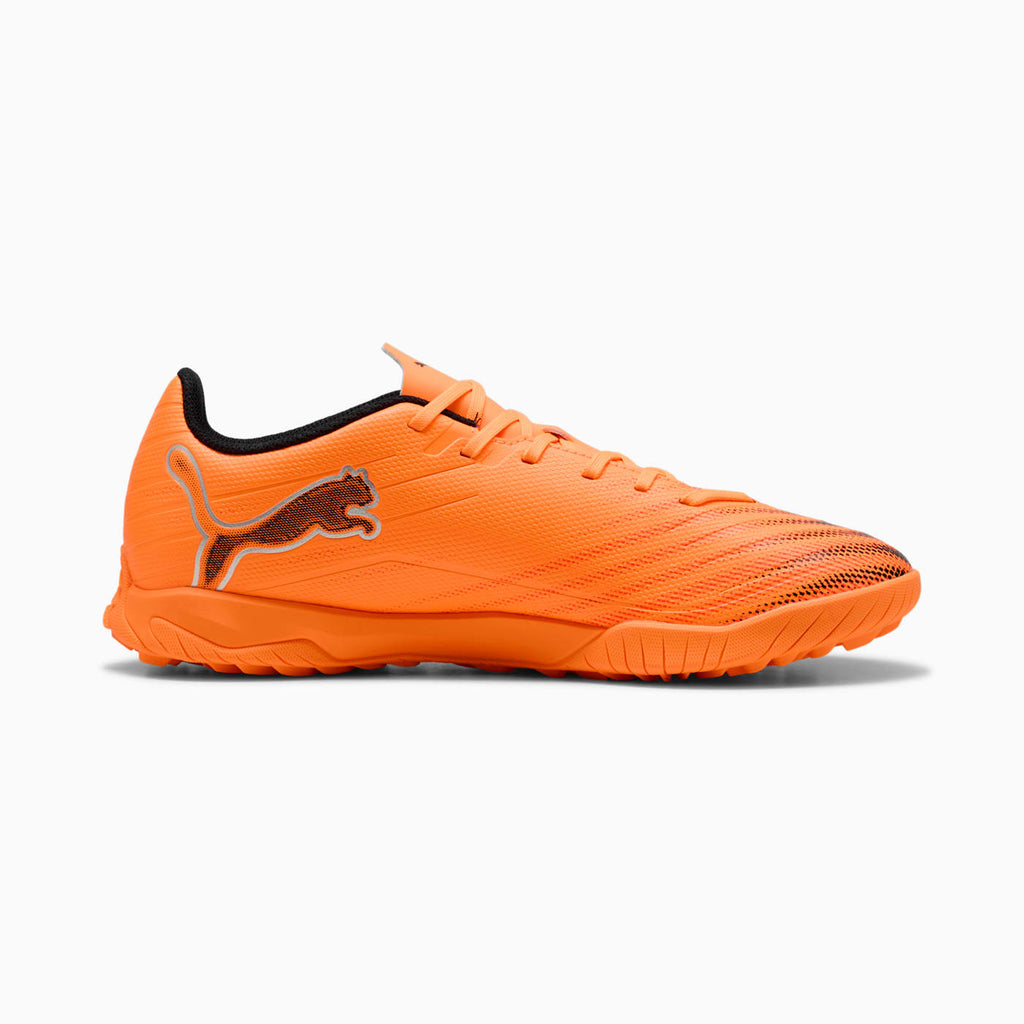ULTRA 6 PLAY TT Heat Fire-PUMA Black-Glo - Side Profile - Medial