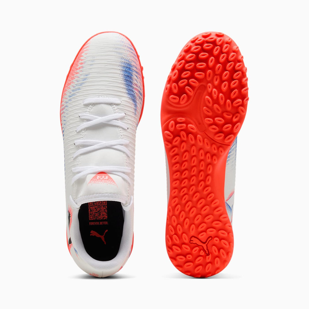 FUTURE 8 PLAY TT White-Black-G - Top View and Outsole