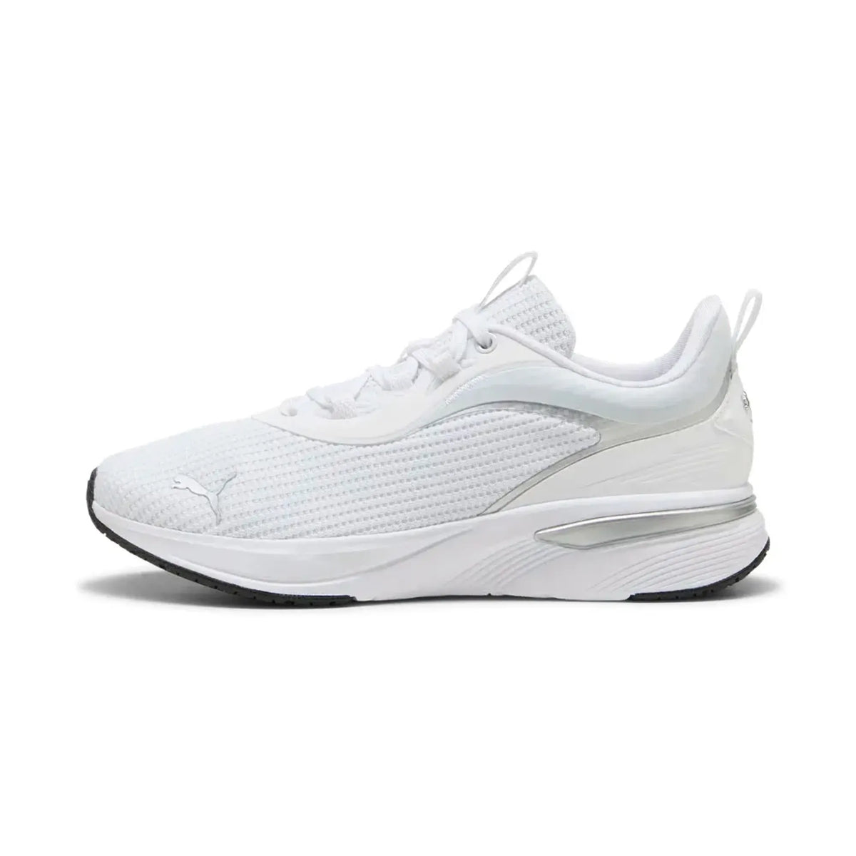 PUMA SOFTRIDE Charm Sneakers-PUMA White-PUMA Silver-PUMA Black