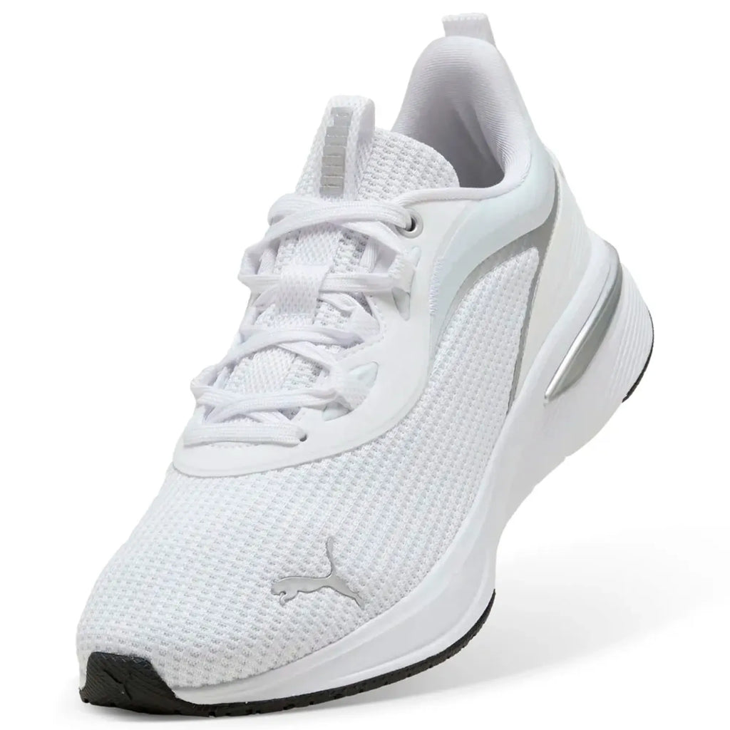PUMA SOFTRIDE Charm Sneakers-PUMA White-PUMA Silver-PUMA Black