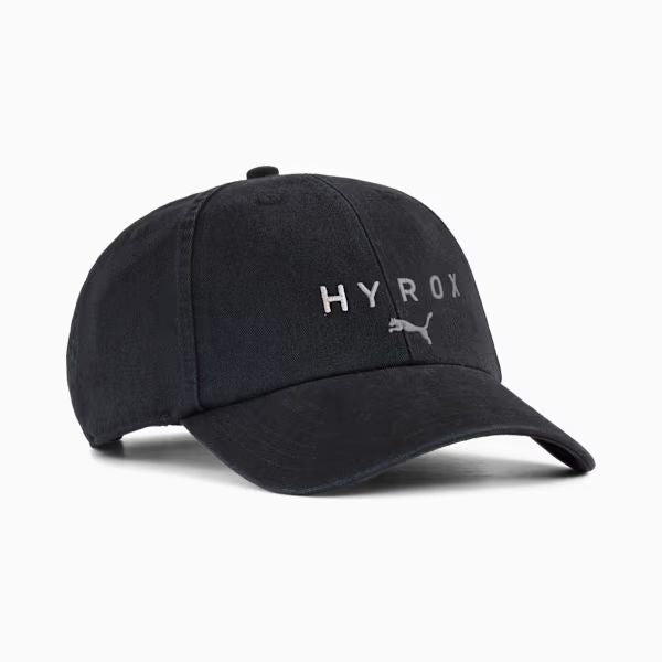 PUMA x HYROX BB Cap PUMA Black front view