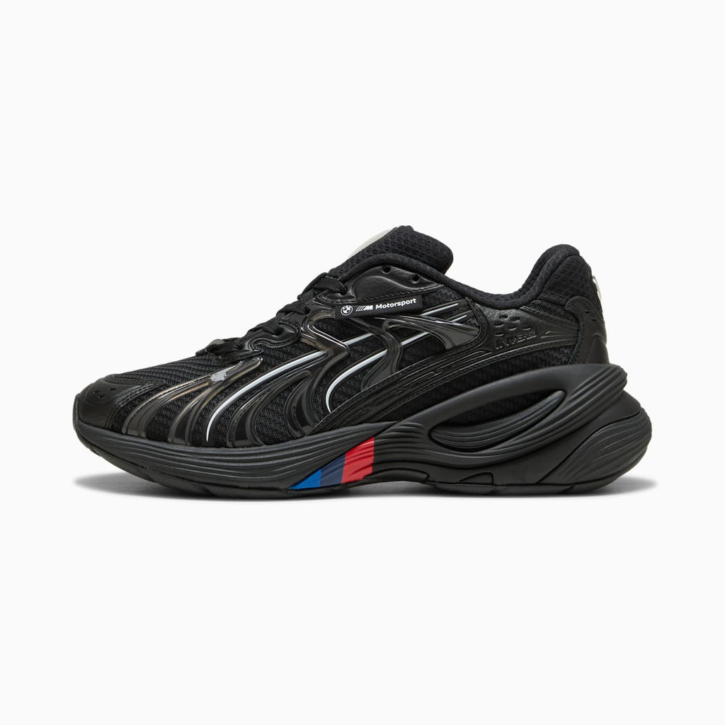 BMW MMS Inverse Men's Shoes - PUMA Black-PUMA White - Side Profile - Lateral