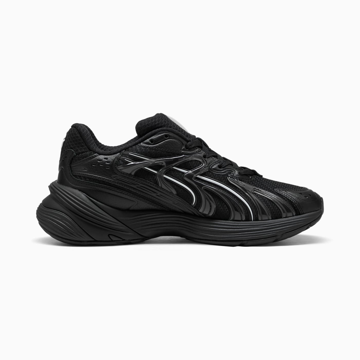 BMW MMS Inverse Men's Shoes - PUMA Black-PUMA White - Side Profile - Medial