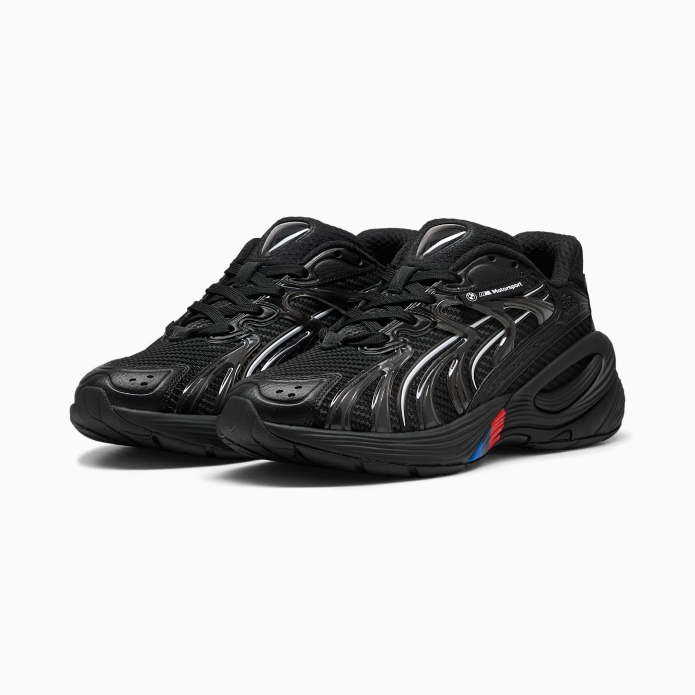 BMW MMS Inverse Men's Shoes - PUMA Black-PUMA White - Clean Studio Shot