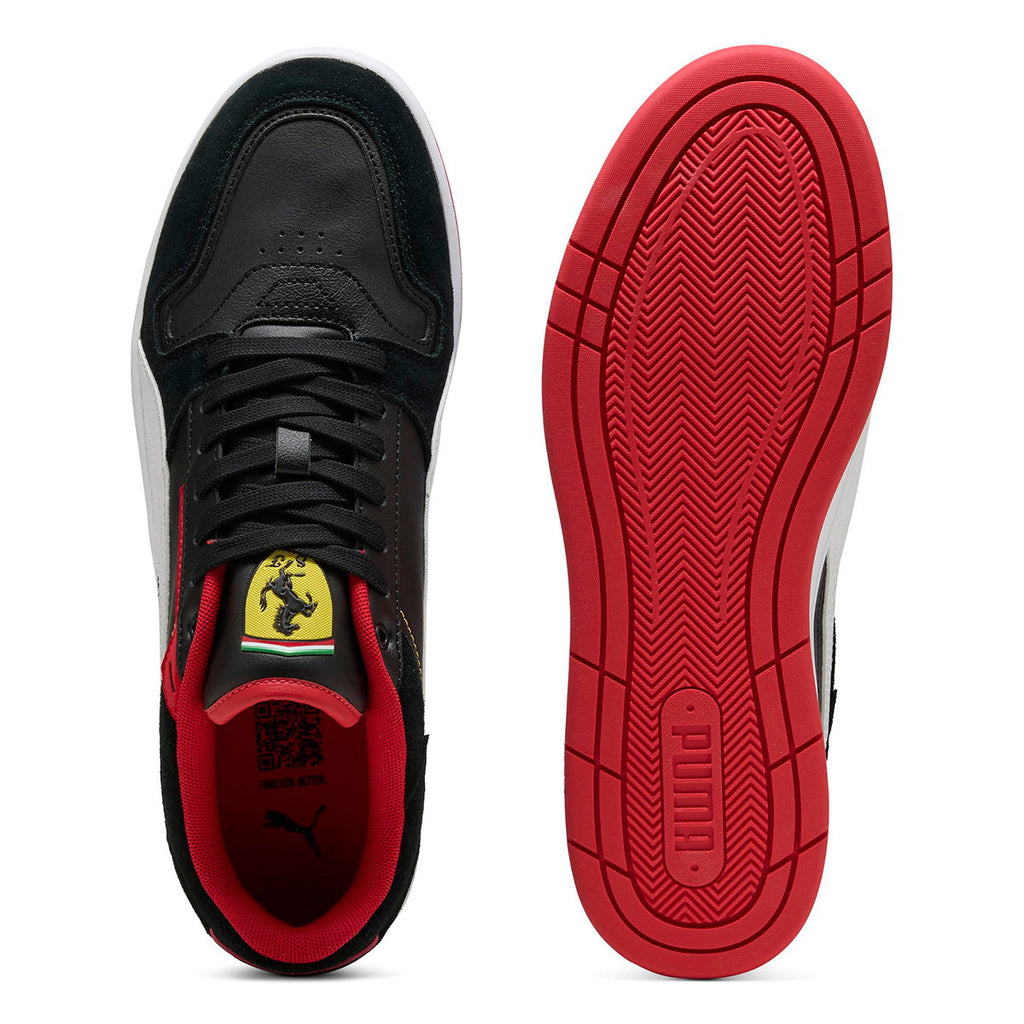 PUMA Ferrari Court Classic Street 30914501 Black multi-angle view 3