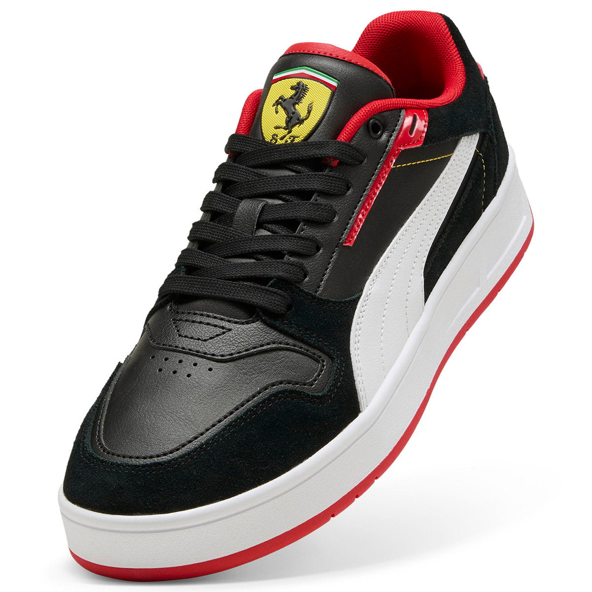 PUMA Ferrari Court Classic Street 30914501 Black multi-angle view 4