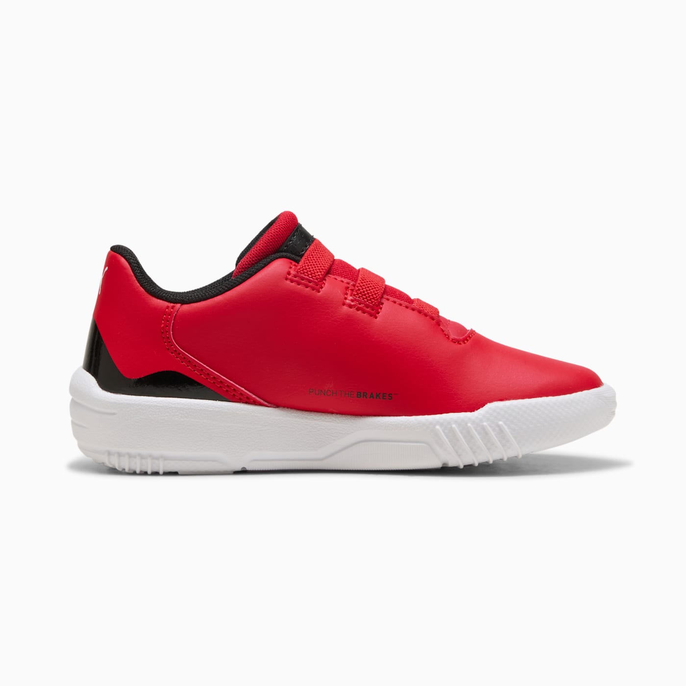 Ferrari Drift Cat 11 AC+ Kids' Shoes - Rosso Corsa-P - Side Profile - Medial