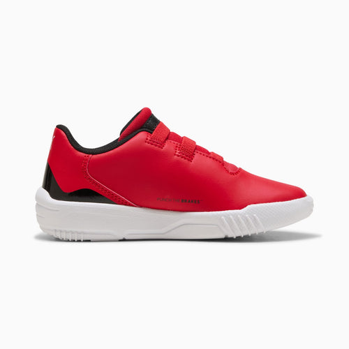 Ferrari Drift Cat 11 AC+ Kids' Shoes - Rosso Corsa-P - Side Profile - Medial