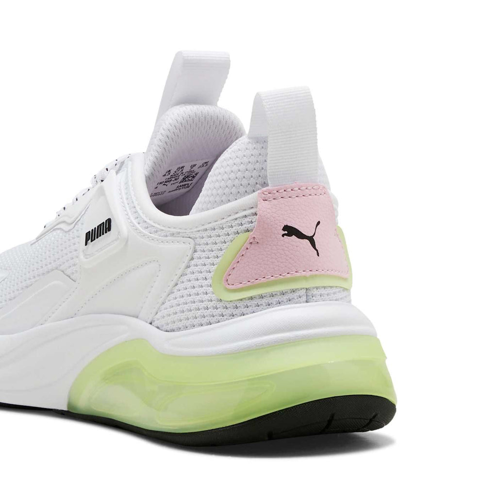 Cell Thrill Women's Shoes - PUMA White-Apple Spritz-Pear - Back / Heel View