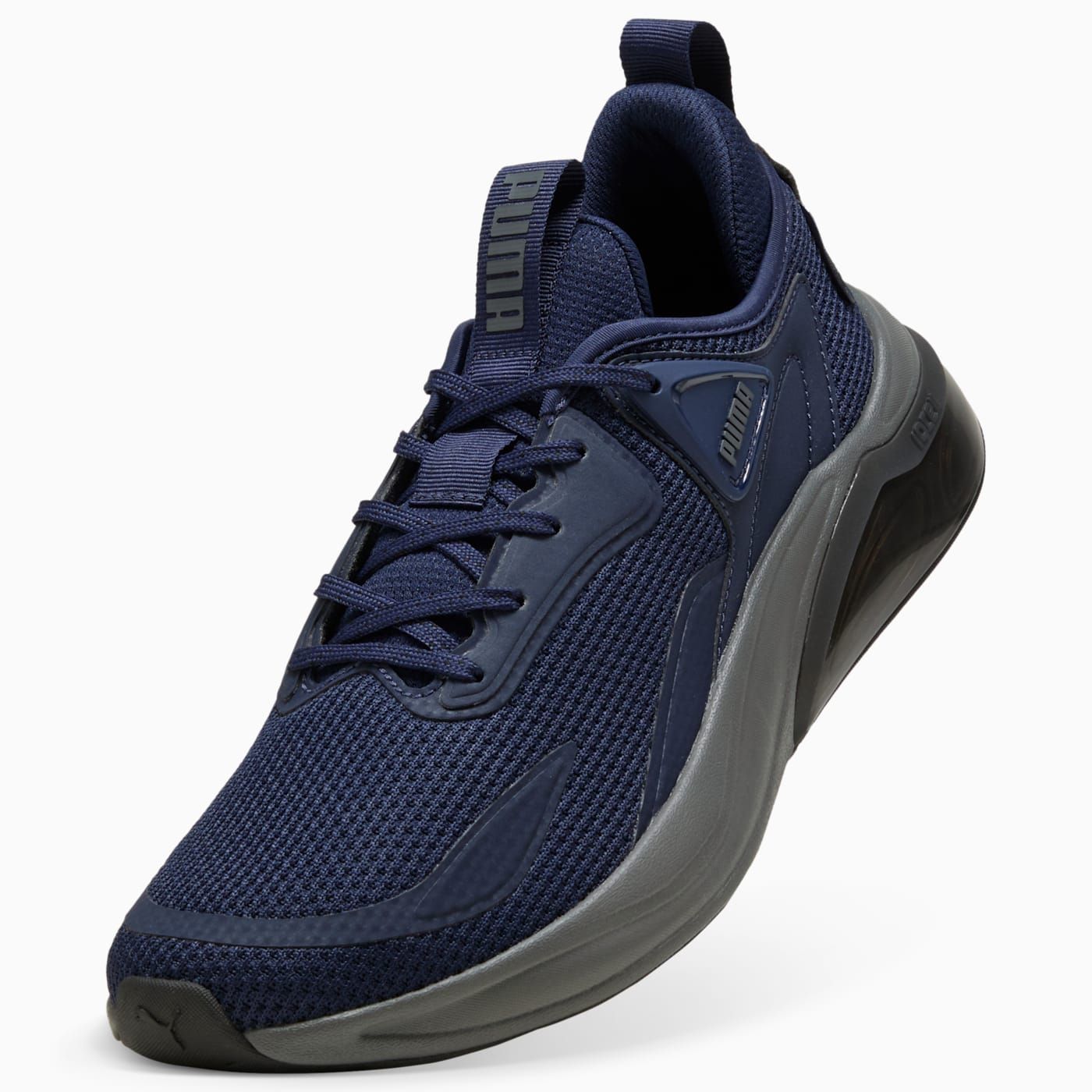 Cell Thrill Men's Shoes - PUMA Navy-PUMA Black-Cool Da - Angled Studio / Lifestyle Shot
