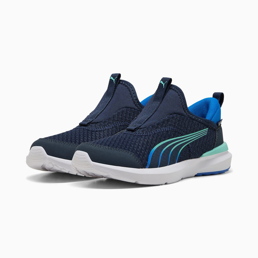 Kruz Profoam SLIPTECH Kids' Shoes - Club Navy-Hyper - Clean Studio Shot