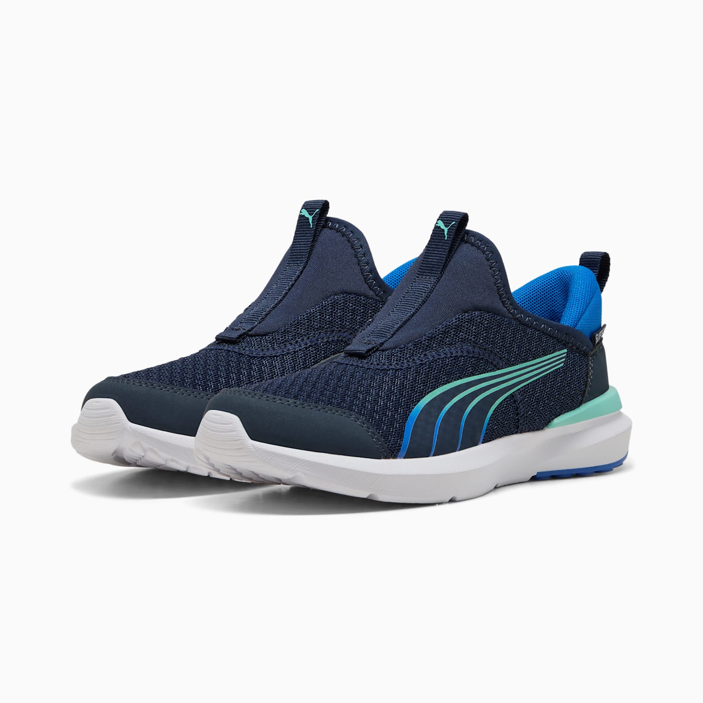 Kruz Profoam SLIPTECH Kids' Shoes - Club Navy-Hyper - Clean Studio Shot