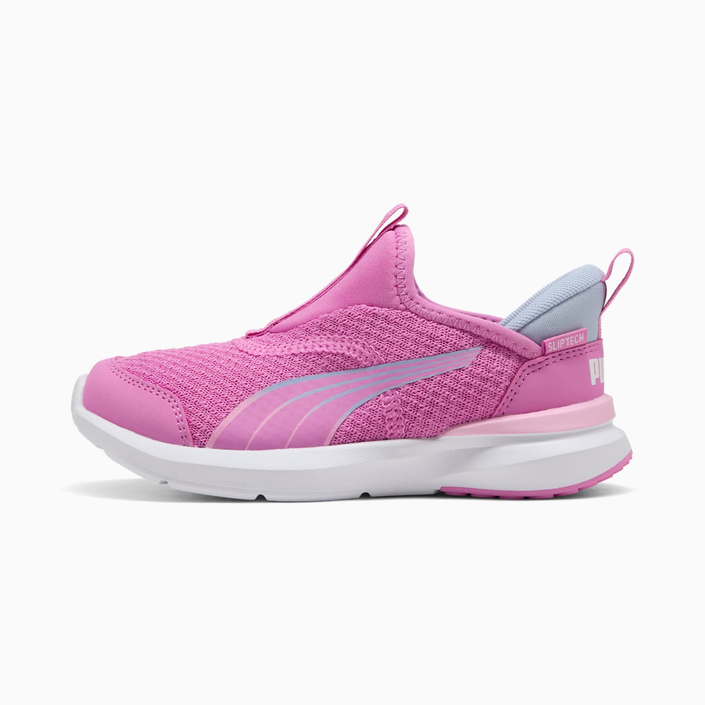 Kruz Profoam SLIPTECH Mauve Pop-Pink Kids' Shoes - Side Profile - Lateral