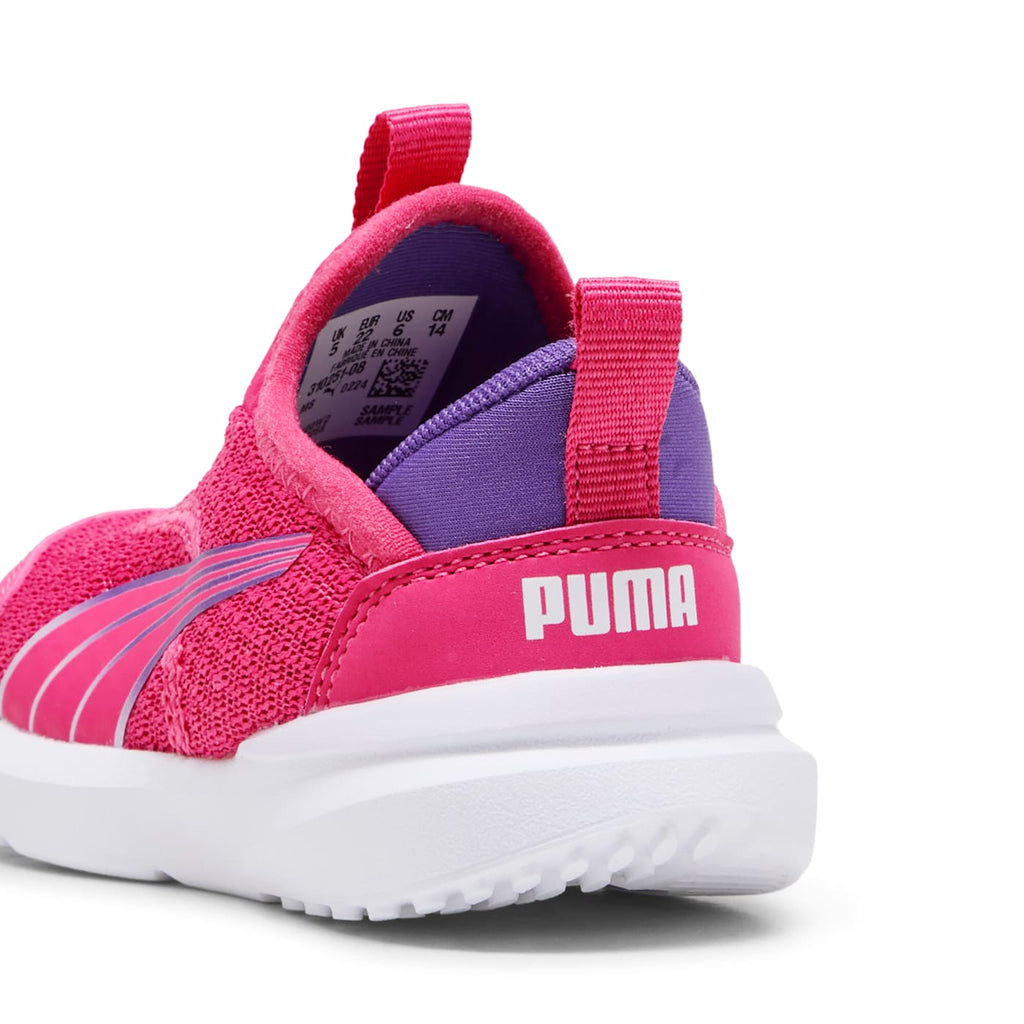 Kruz SLIPTECH Inf PUMA Pink-Lilac Frost- - Back / Heel View