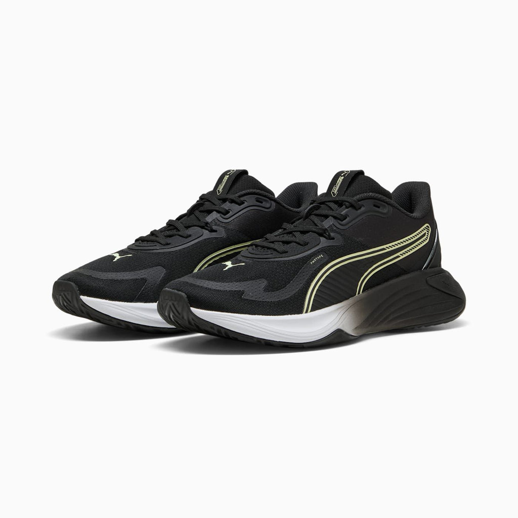 PWR Hybrid TR Men's Shoes - PUMA White-Apple Spritz-PU - Clean Studio Shot