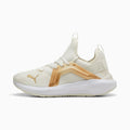 Softride Enzo 5 Metallic Women's Shoes - Warm White - Side Profile - Lateral