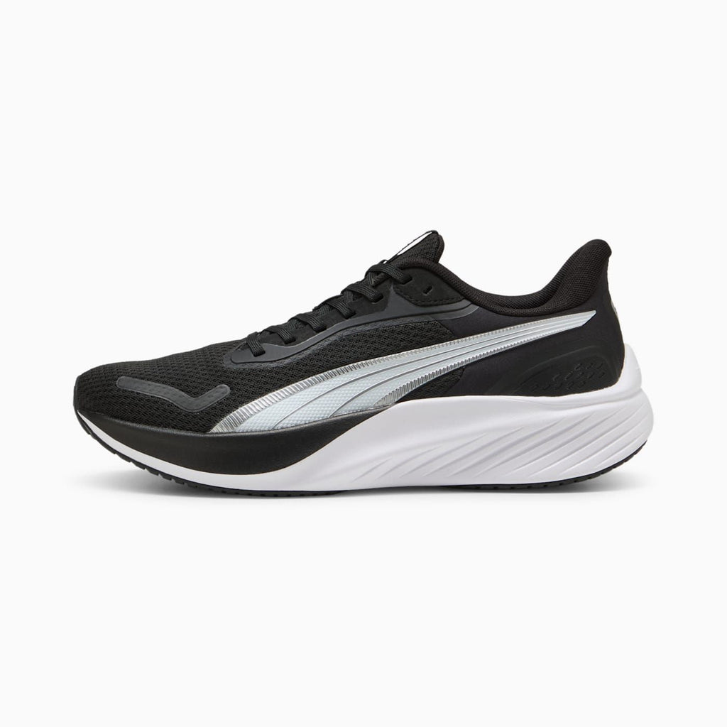 Pounce Lite Men's Shoes - PUMA Black-PUMA White - Side Profile - Lateral