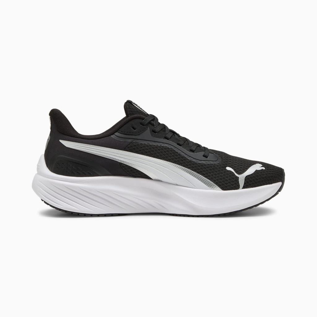 Pounce Lite Men's Shoes - PUMA Black-PUMA White - Side Profile - Medial