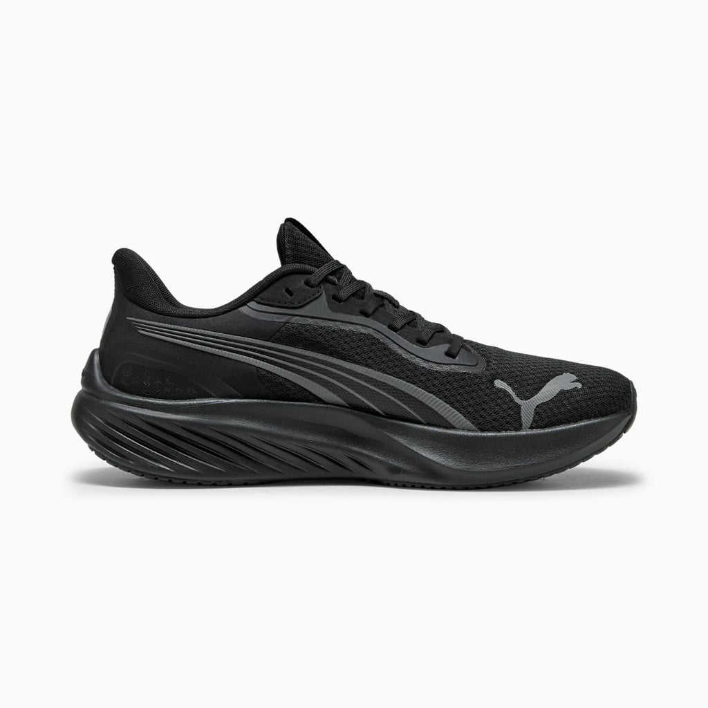Pounce Lite Men's Shoes - PUMA Black-Cool Dark Gray - Side Profile - Medial