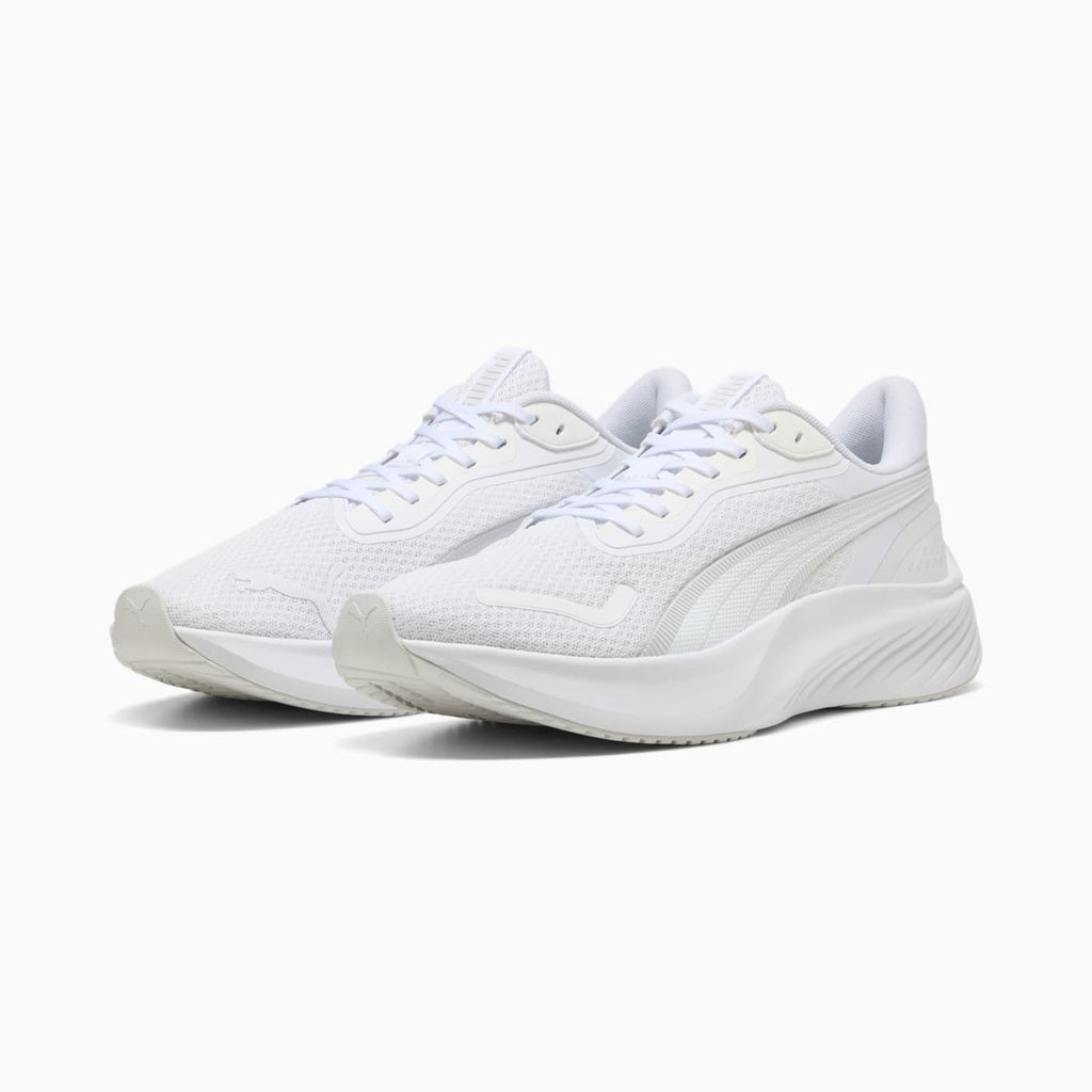Pounce Lite Men's Shoes - PUMA White - Clean Studio Shot