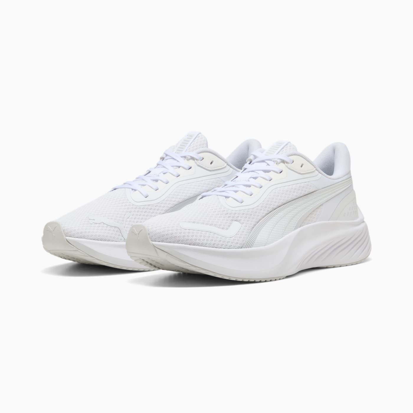 Pounce Lite Men's Shoes - PUMA White - Clean Studio Shot