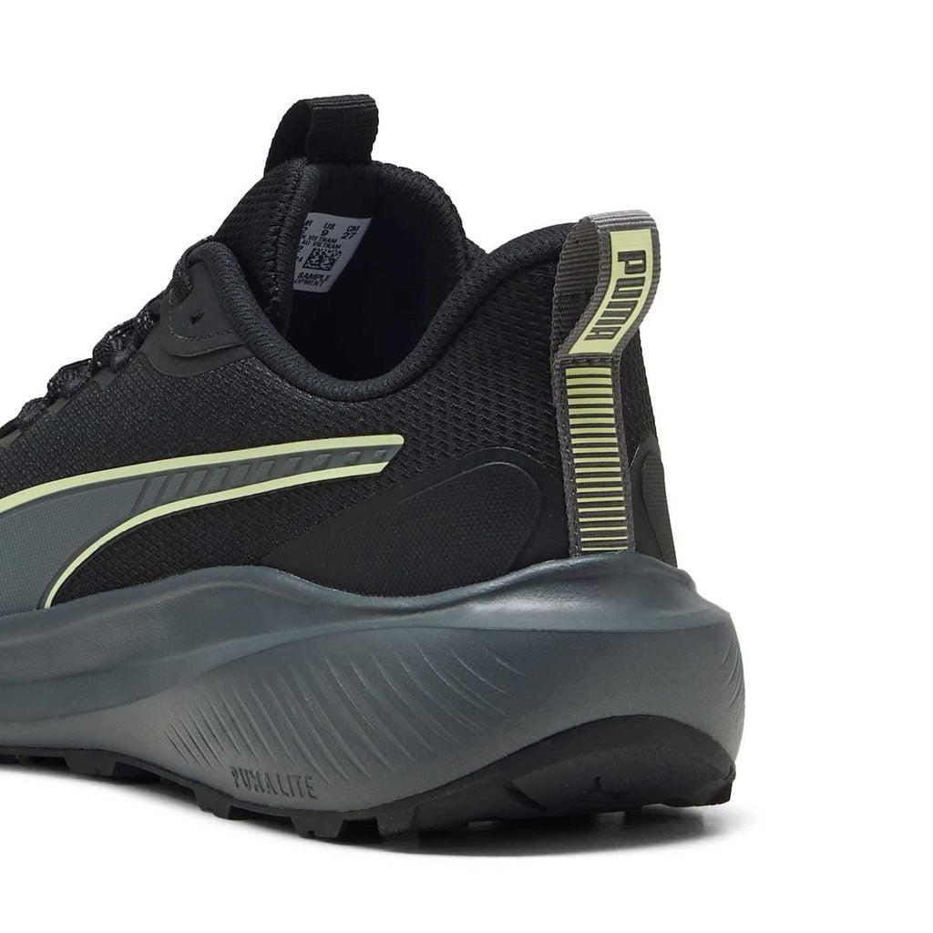 Skyrocket Lite Trail Men's Shoes - PUMA Black-Cool Dar - Back / Heel View