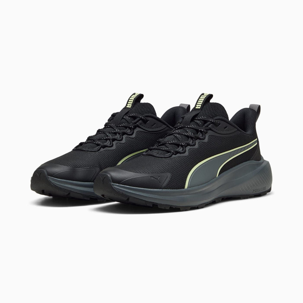 Skyrocket Lite Trail Men's Shoes - PUMA Black-Cool Dar - Clean Studio Shot