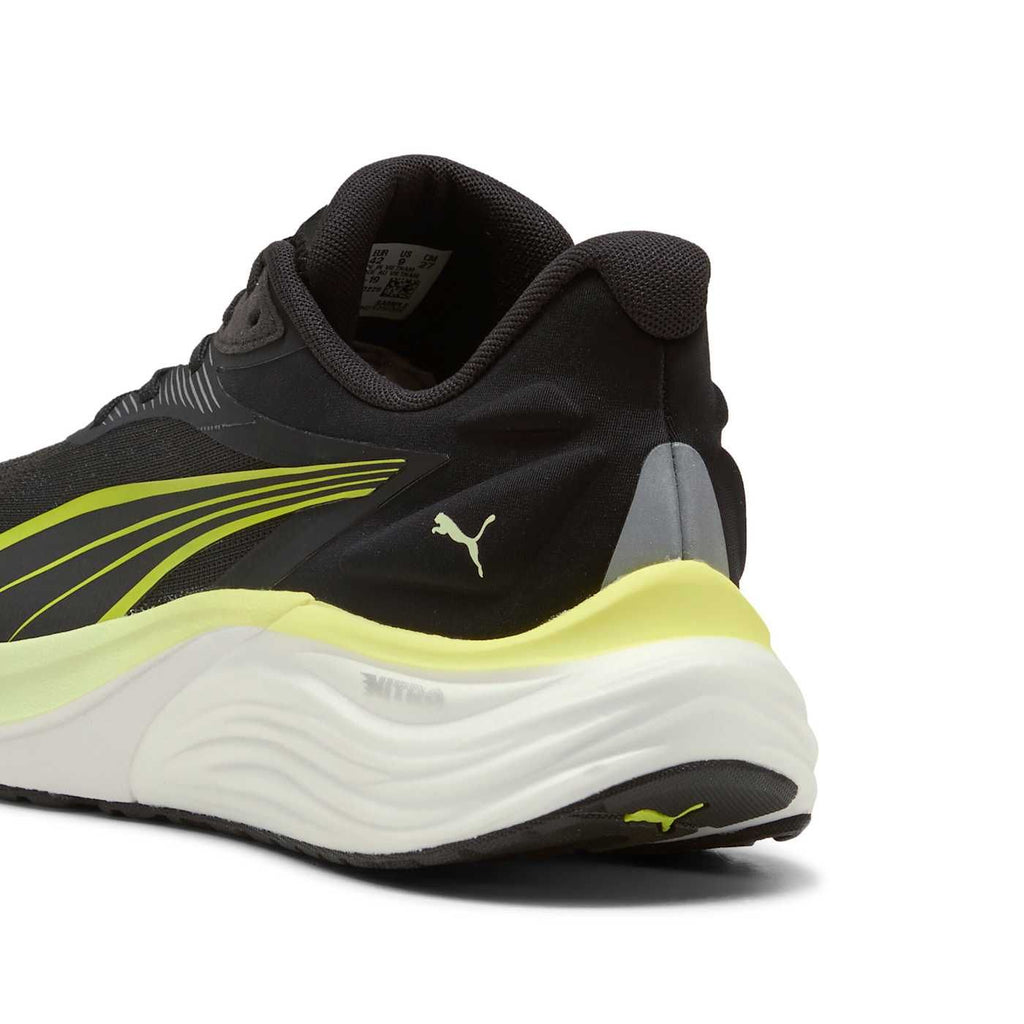 Electrify NITRO 4 Men's Shoes - PUMA Black-Apple Sprit - Back / Heel View