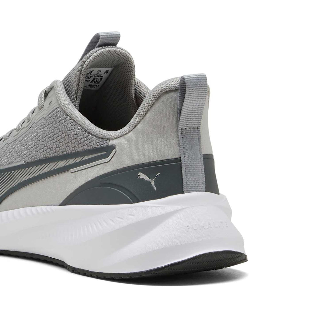 Flyer Lite 3 Men's Shoes - Gray Echo-Shadow Gray-PUMA - Back / Heel View