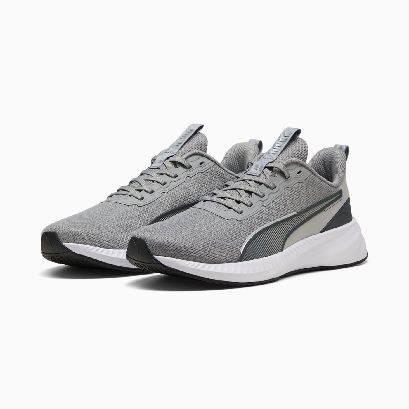 Flyer Lite 3 Men's Shoes - Gray Echo-Shadow Gray-PUMA - Clean Studio Shot