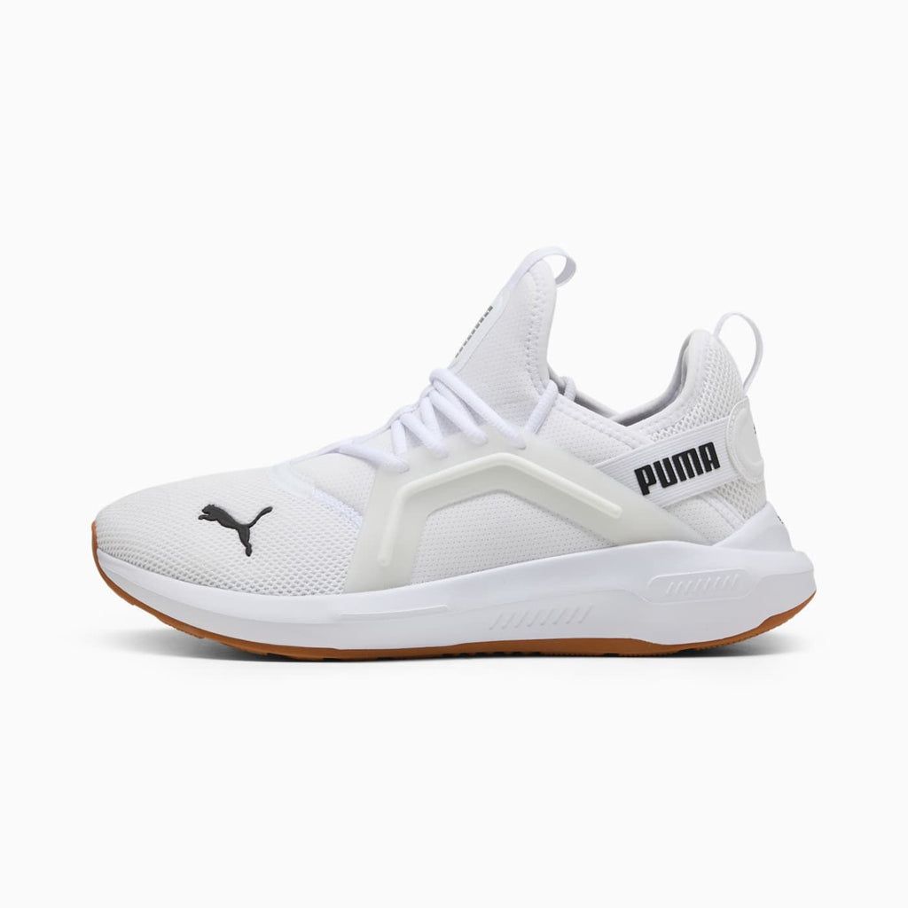 Softride Enzo 5 Men's Shoes - PUMA White-PUMA Black - Side Profile - Lateral