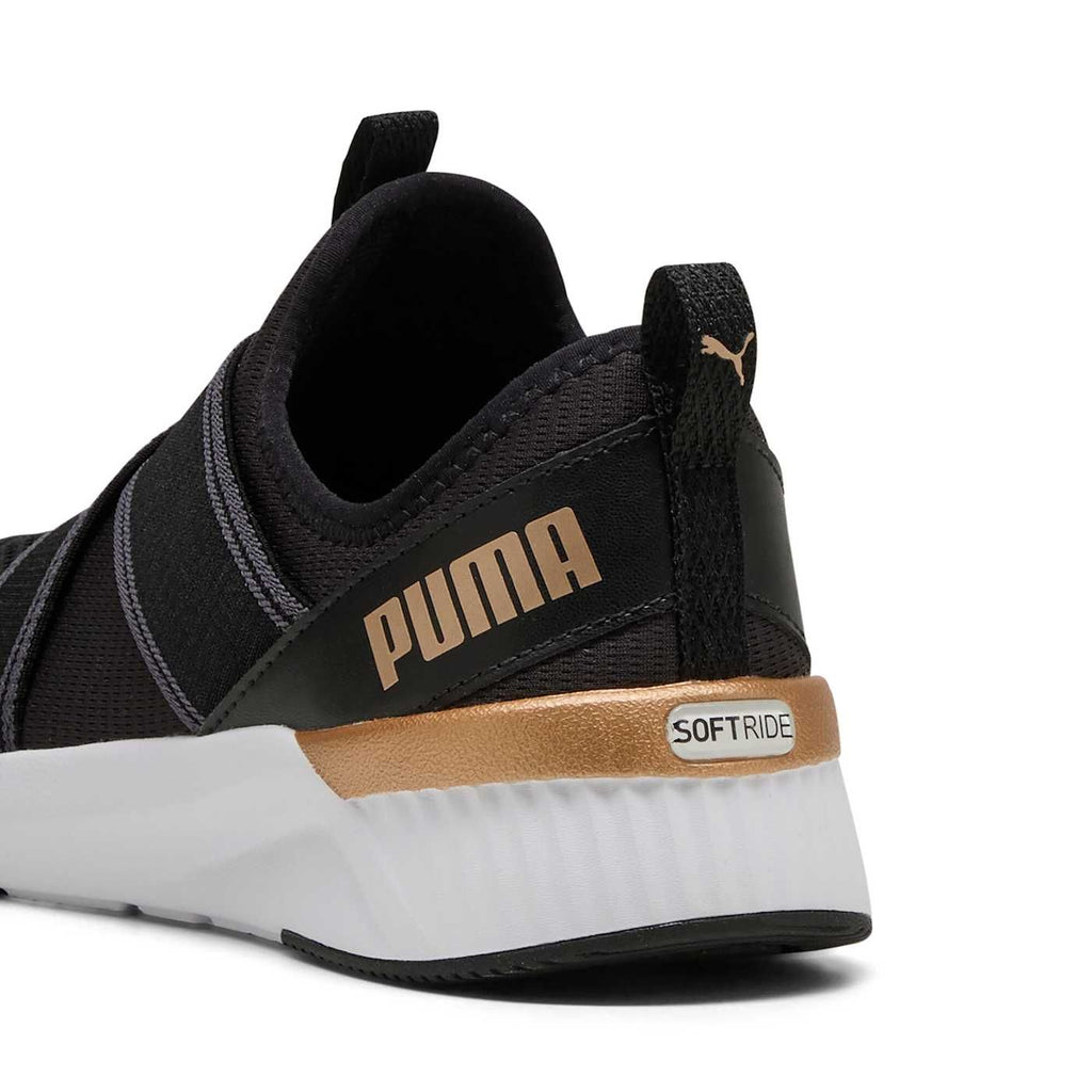 Softride Harli Slip on Women's Shoes - PUMA Black-PU - Back / Heel View