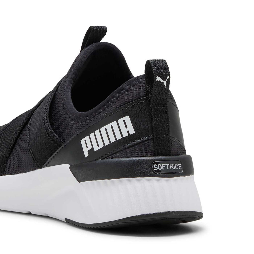 Softride Harli Slip on Women's Shoes - PUMA Black-PU - Back / Heel View