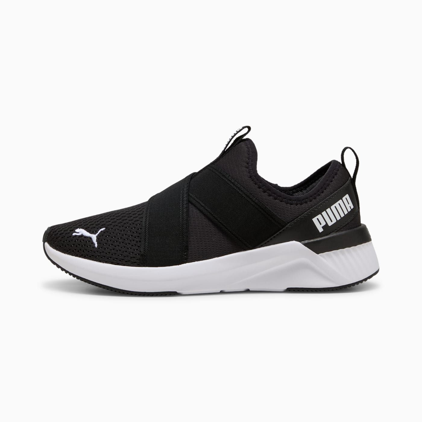 Softride Harli Slip on Women's Shoes - PUMA Black-PU - Side Profile - Lateral