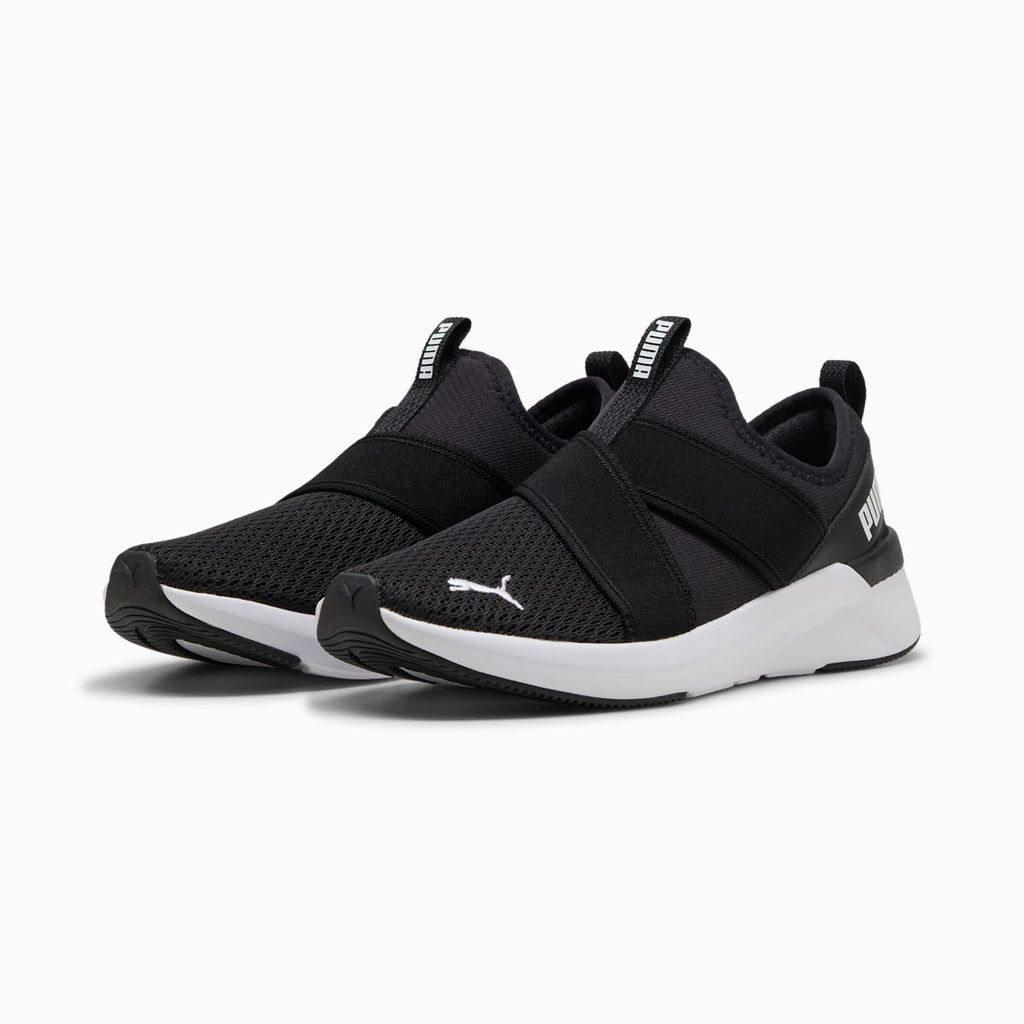 Softride Harli Slip on Women's Shoes - PUMA Black-PU - Clean Studio Shot