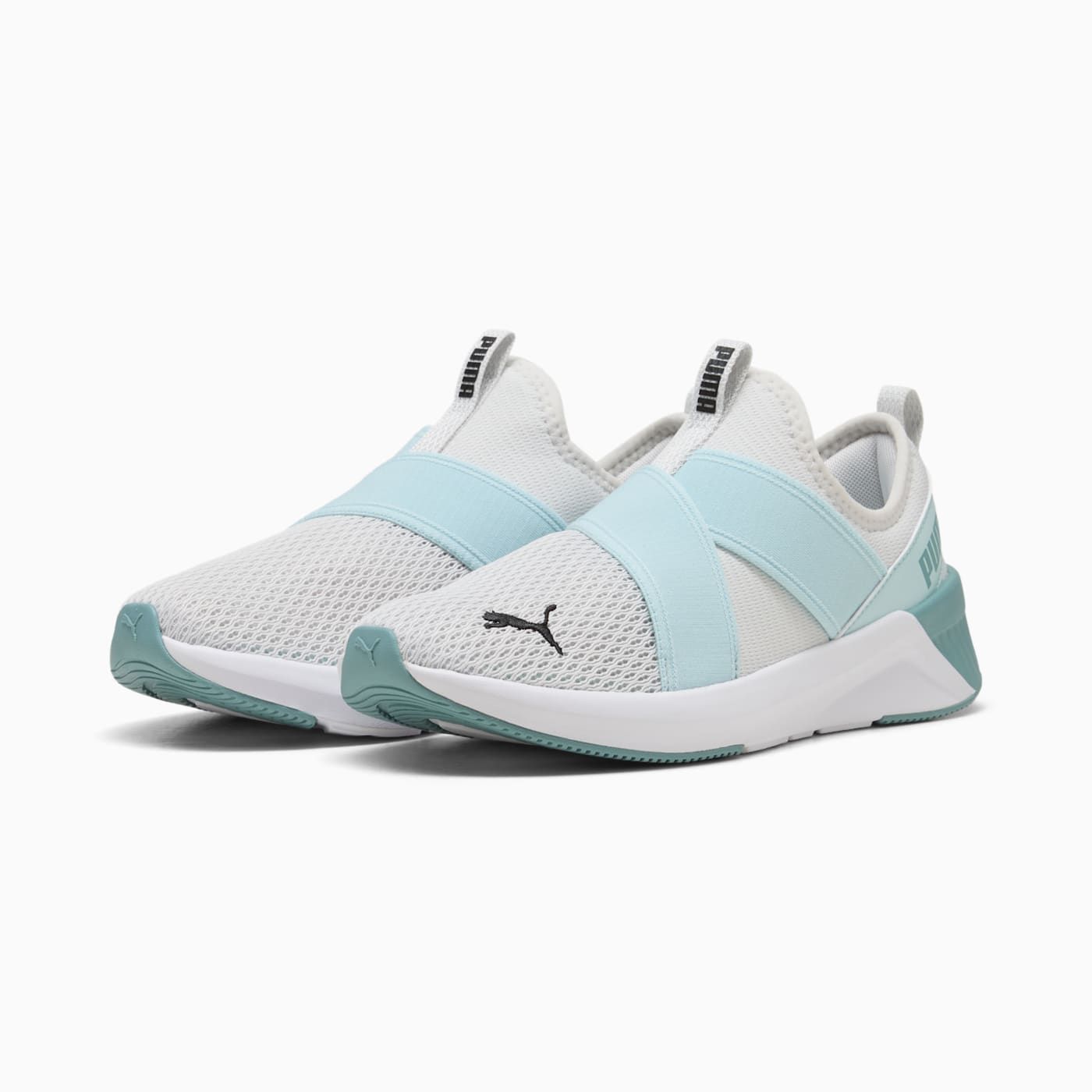 Softride Harli Slip on Women's Shoes - Feather Gray- - Clean Studio Shot