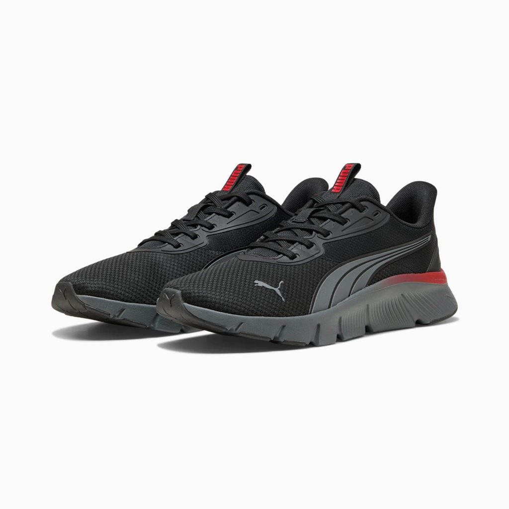 Flexfocus Lite Modern Woven Men's Shoes - PUMA Black-F - Clean Studio Shot