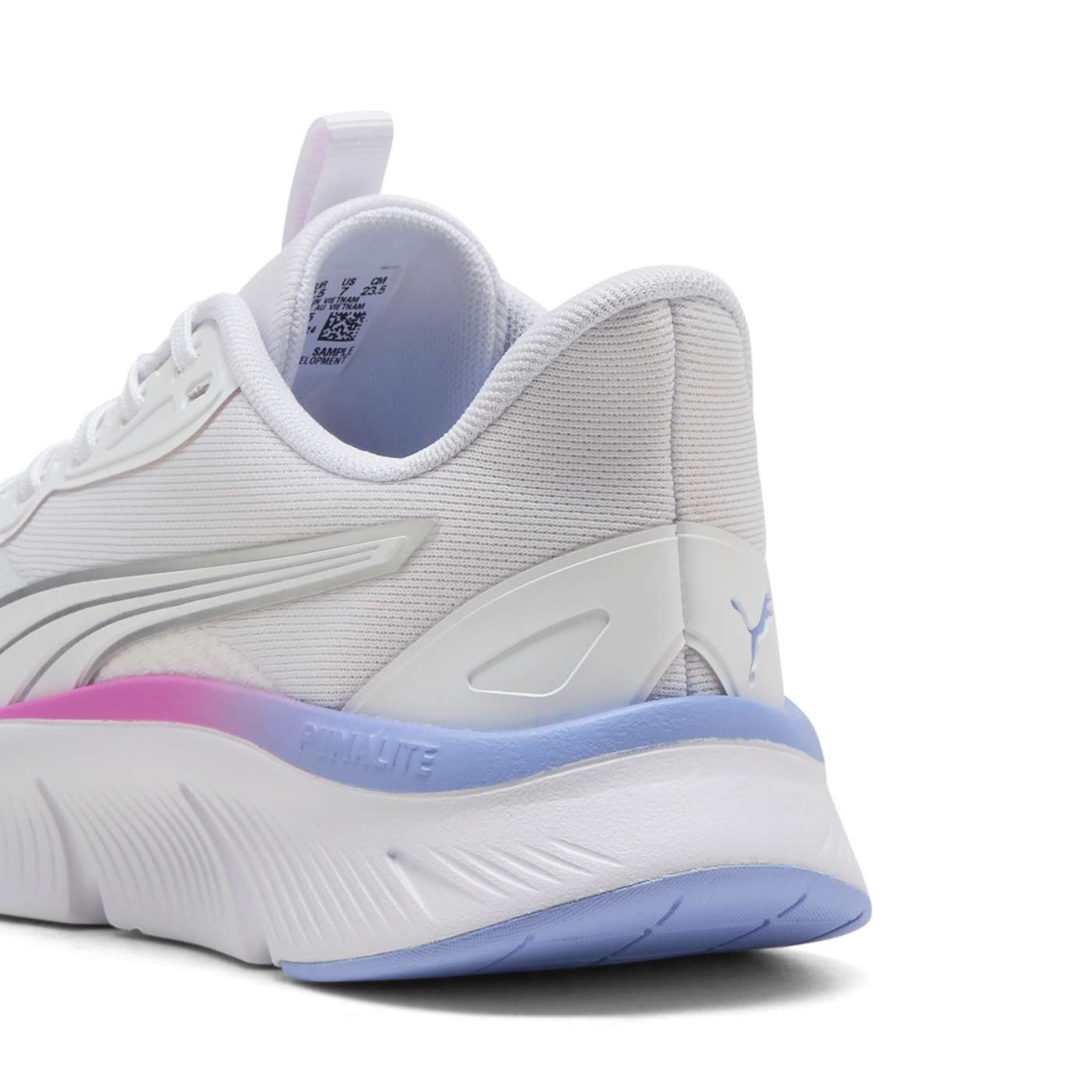 Flexfocus Lite Modern Woven Women's Shoes - PUMA White-E - Back / Heel View