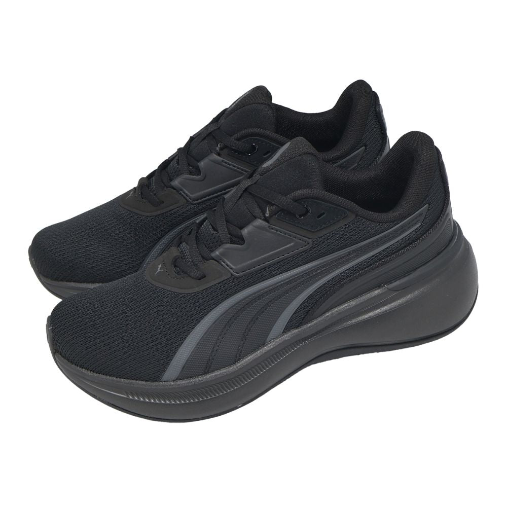 PUMA SOFTRIDE Exo Sneakers-Black-Gray view 1