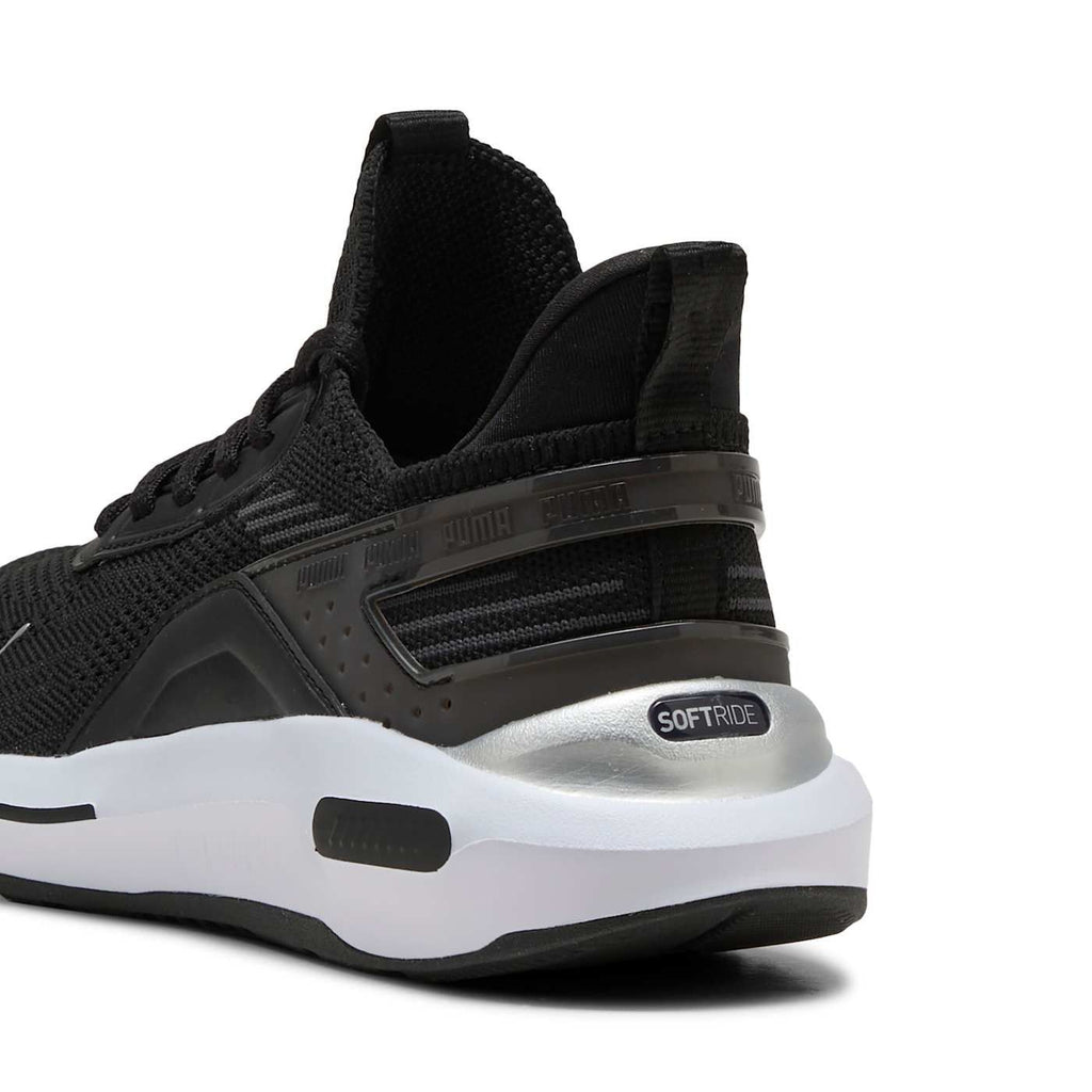 Softride Enzo 5 Hype Men's Shoes - PUMA Black-PUMA Whi - Back / Heel View