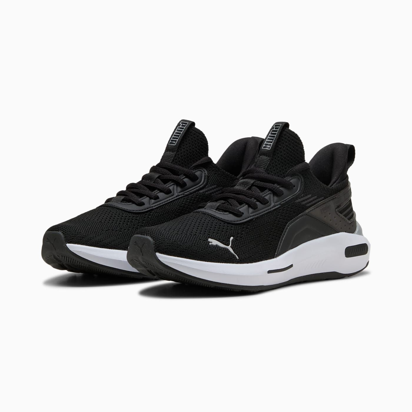 Softride Enzo 5 Hype Men's Shoes - PUMA Black-PUMA Whi - Clean Studio Shot