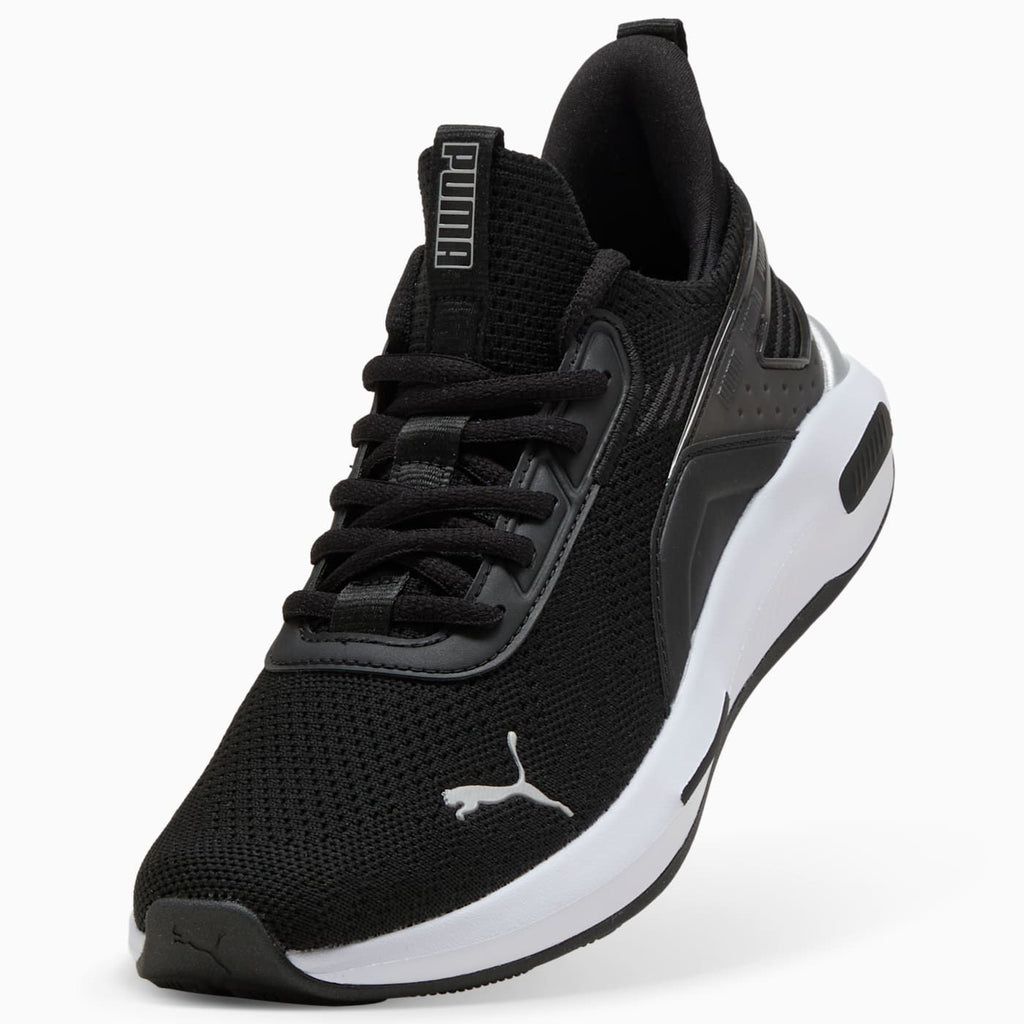 Softride Enzo 5 Hype Men's Shoes - PUMA Black-PUMA Whi - Angled Studio / Lifestyle Shot