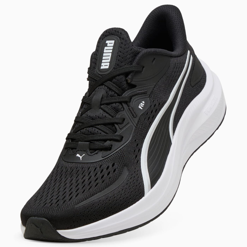 Skyrocket Lite 2 Men's Shoes - PUMA Black-PUMA White-P - Angled Studio / Lifestyle Shot