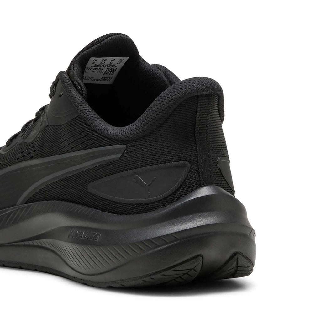 Skyrocket Lite 2 Men's Shoes - PUMA Black-Matte Silver - Back / Heel View