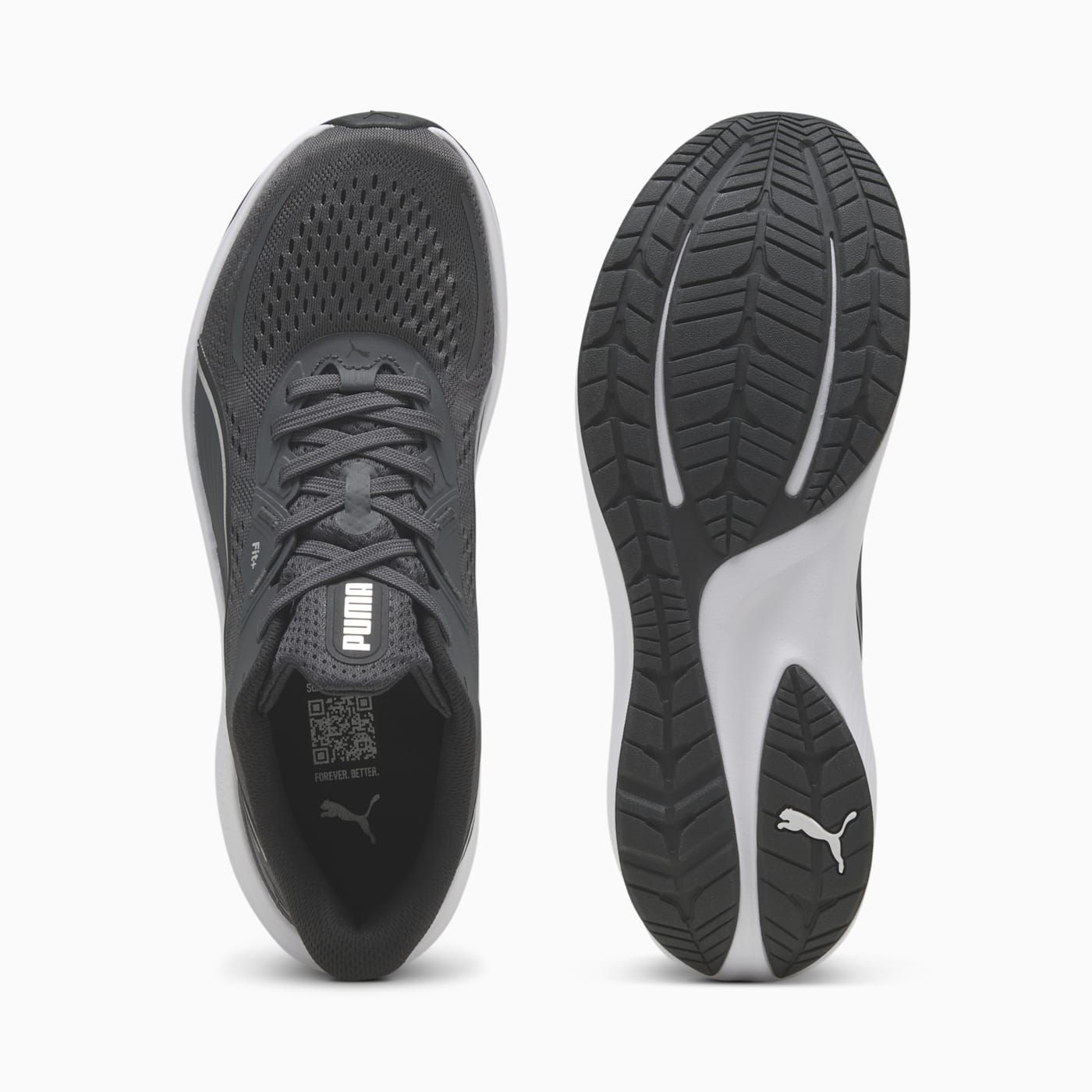 Skyrocket Lite 2 Men's Shoes - Dusky Gray-PUMA Silver - Top View and Outsole