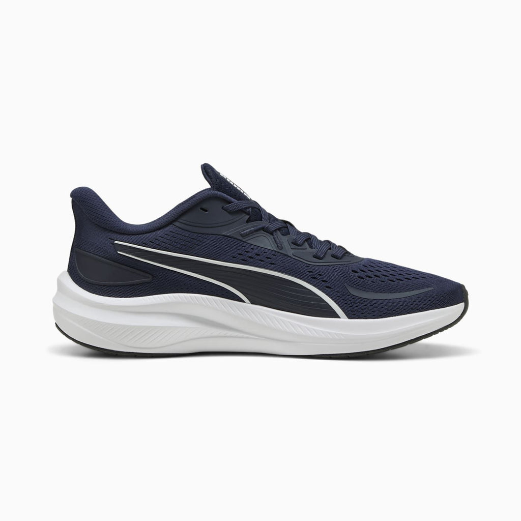 Skyrocket Lite 2 Men's Shoes - PUMA Navy-PUMA White-PU - Side Profile - Medial