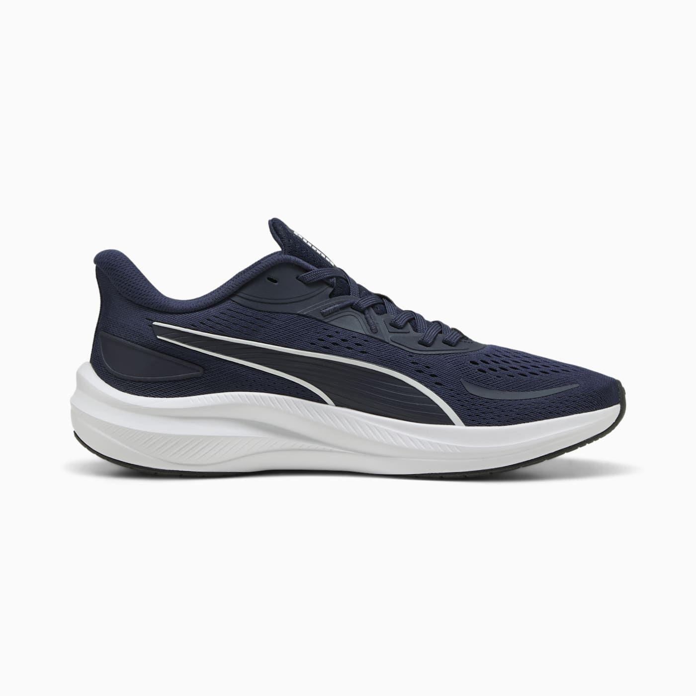 Skyrocket Lite 2 Men's Shoes - PUMA Navy-PUMA White-PU - Side Profile - Medial