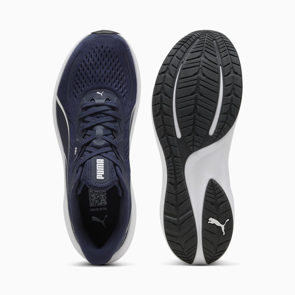 Skyrocket Lite 2 Men's Shoes - PUMA Navy-PUMA White-PU - Top View and Outsole