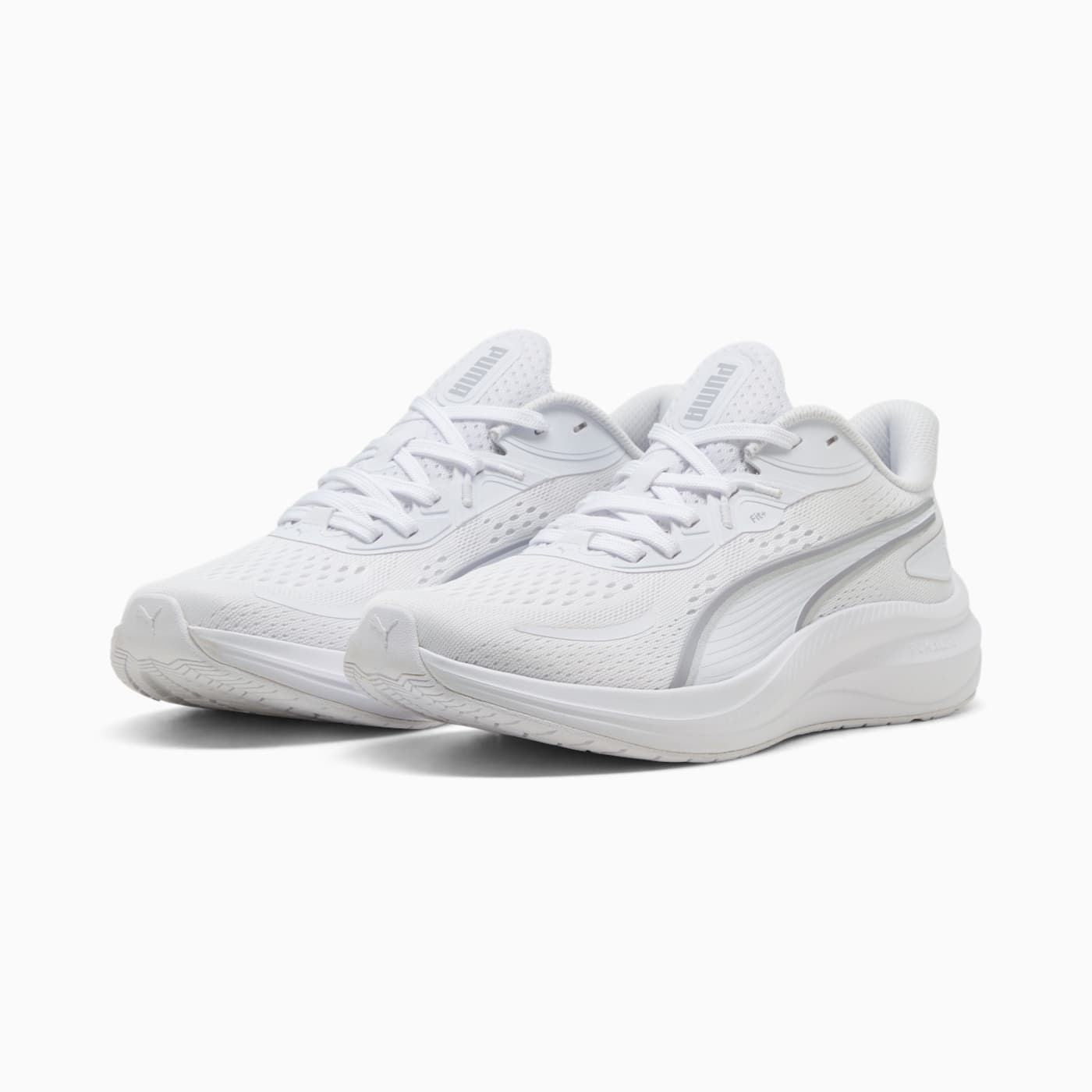 Skyrocket Lite 2 Women's Shoes - PUMA White-Vibrant Silv - Clean Studio Shot
